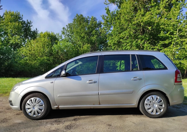 Opel Zafira cena 12000 przebieg: 338000, rok produkcji 2006 z Zabrze małe 407